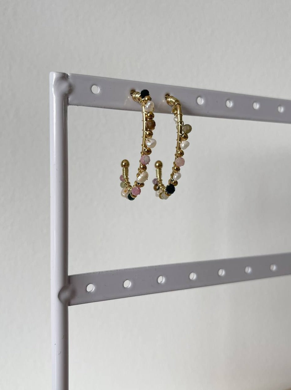 Boucles ABBY multicolore