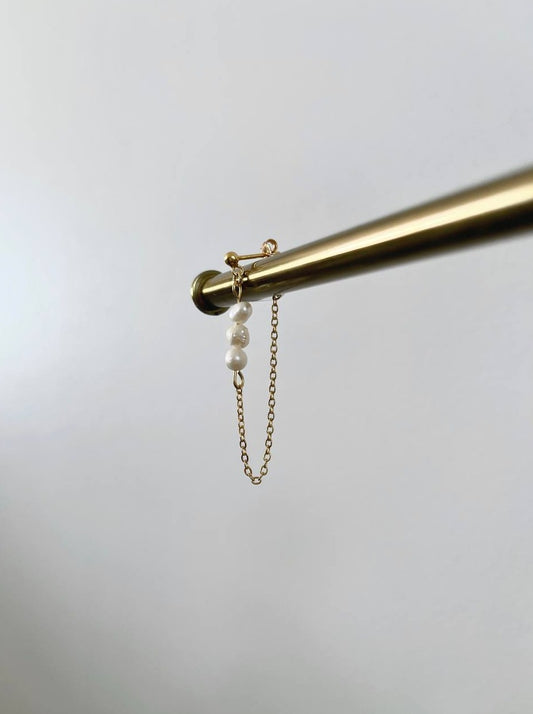 Mono boucle GARANCE (doré ou argenté)