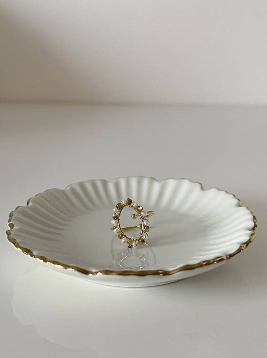 Bague NORA blanc
